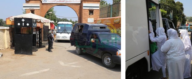 بالصور.. إفتتاح حضانات أطفال مستشفى سجن النساء ونقل النزيلات بأتوبيسات مكيفة