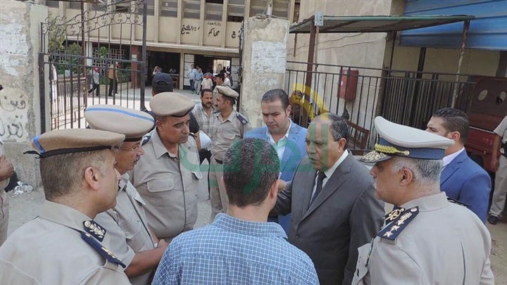 بالفيديو والصور.. مدير أمن كفر الشيخ يتفقد مجمع مواقف السيارات