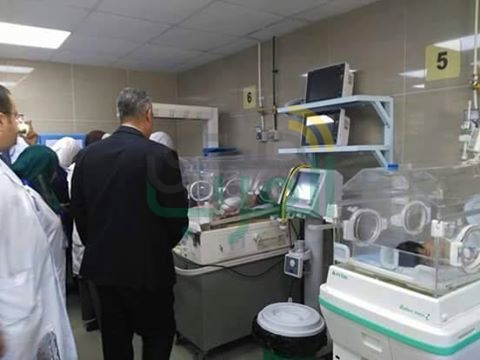 بالصور.. افتتاح وحدة العناية المركزة بمستشفى فوزى معاذ غرب الإسكندرية