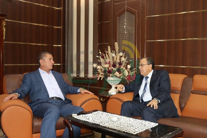 بالصور.. محافظ كفر الشيخ يهنئ مديرا الأمن الجديد والمباحث الجنائية