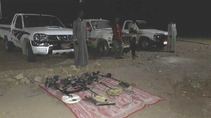 بالصور.. "حرس الحدود" تضبط 263 قطعة سلاح.. و31 ألف كجم بانجو