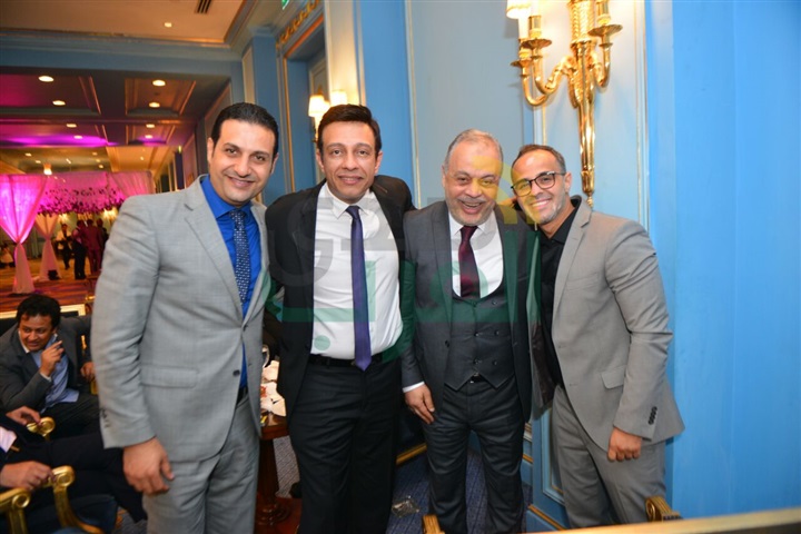 بالصور .. حماقي وساموزين وبوسي ودينا يشعلون زفاف ابنة عم أشرف زكي بالصور .. حماقي وساموزين وبوسي ودينا يشعلون زفاف ابنة عم أشرف زكي