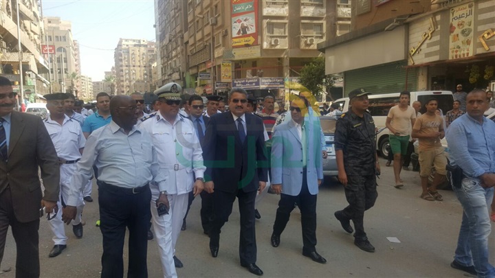 ضبط 8 قضايا سلاح ومخدرات وتنفيذ 403 قرارات إزالة بالجيزة