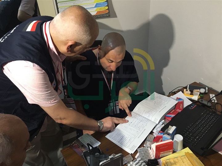 بالصور.. بعثة الحج الطبية تشن حملات مفاجئة على عياداتها بمكة