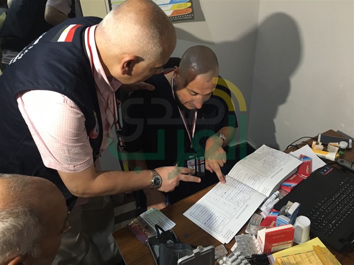 بالصور.. بعثة الحج الطبية تشن حملات مفاجئة على عياداتها بمكة