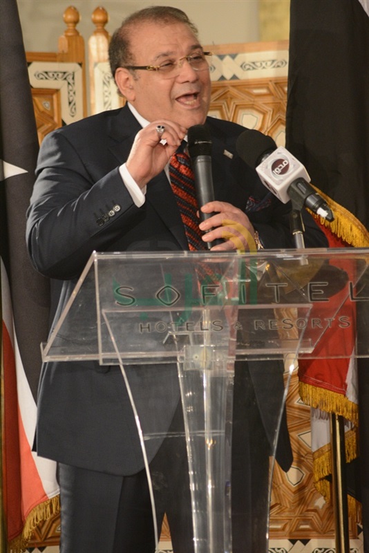 بالصور.. نجوم الفن والسياسه في احتفاليه وفاء النيل