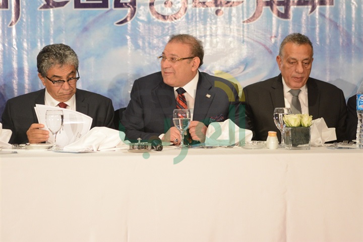 بالصور.. نجوم الفن والسياسه في احتفاليه وفاء النيل