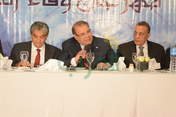 بالصور.. نجوم الفن والسياسه في احتفاليه وفاء النيل