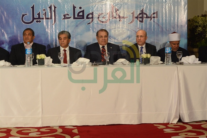 بالصور.. نجوم الفن والسياسه في احتفاليه وفاء النيل