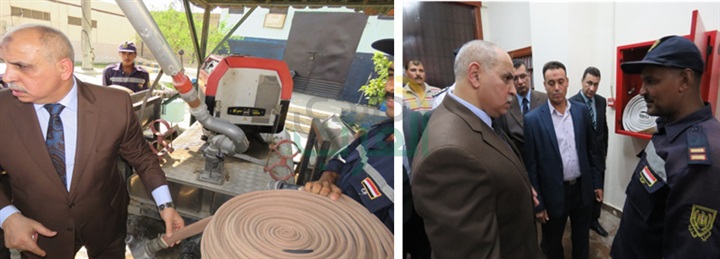 بالصور.. مساعد وزير الداخلية يشن حملة مفاجئة على سجون طرة