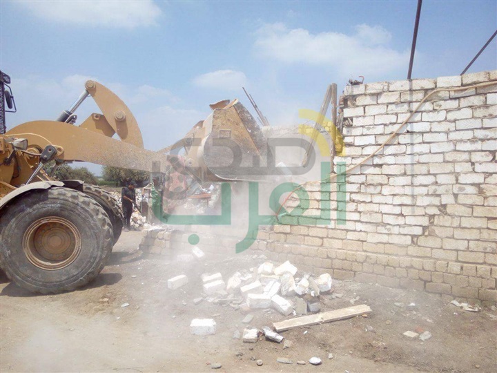 تنفيذ 50 حالة تعد على الأراضى الزراعية فى بنها 