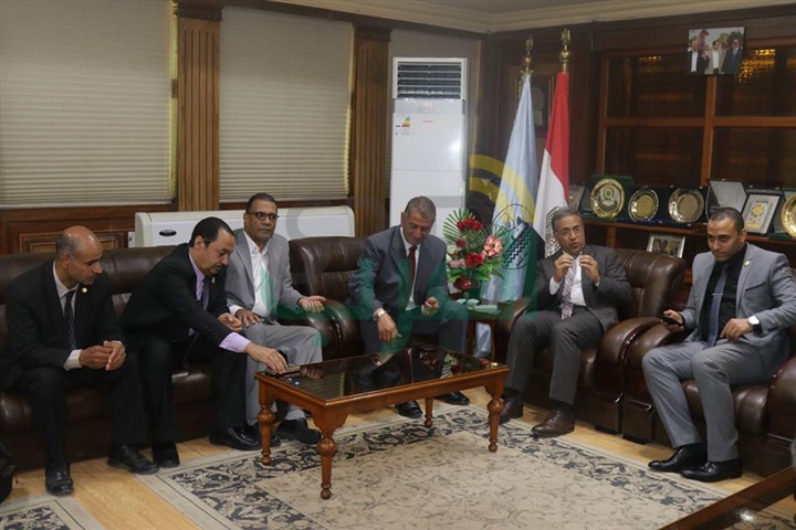  بالصور.. محافظ كفر الشيخ يستقبل وفد "محلية النواب"