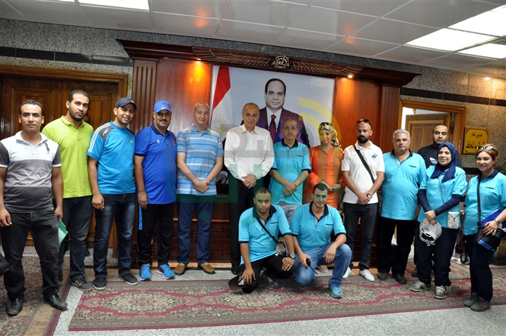محافظ القليوبية يكرم الأوائل فى مهرجان الدراجات 