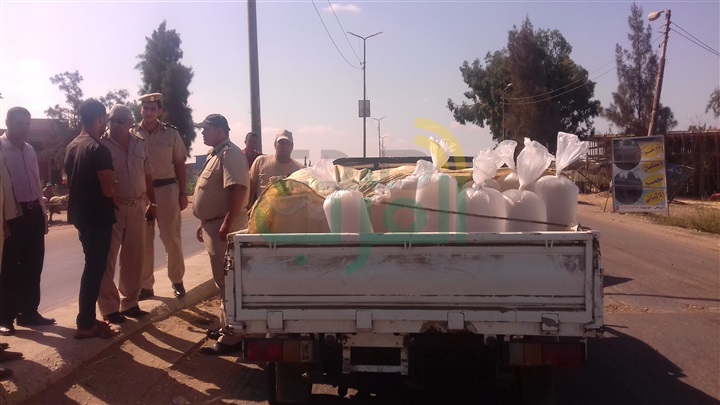 ‏بالصور.. ضبط سيارة بها 100 ألف وحدة زريعة أسماك بكفر الشيخ