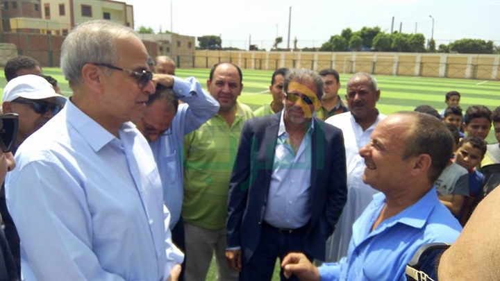 بالصور.. محافظ القليوبية يفتتح عددًا من المشروعات فى كفر شكر