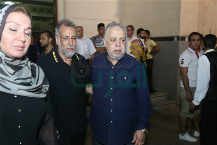 بالصور.. تشييع جنازة والدة ليلى علوي من مسجد أبو بكر الصديق