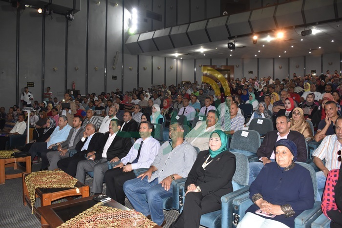 محافظ البحيره تشهد ندوة ثقافيه فى دمنهور