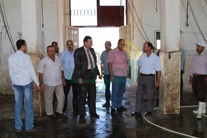  بالصور.. أبوغنيمة: فتح المجازر بالمجان في كفر الشيخ خلال عيد الأضحى