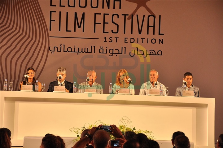 بالصور.. بدء فعاليات المؤتمر الصحفي لمهرجان الجونة السينمائي