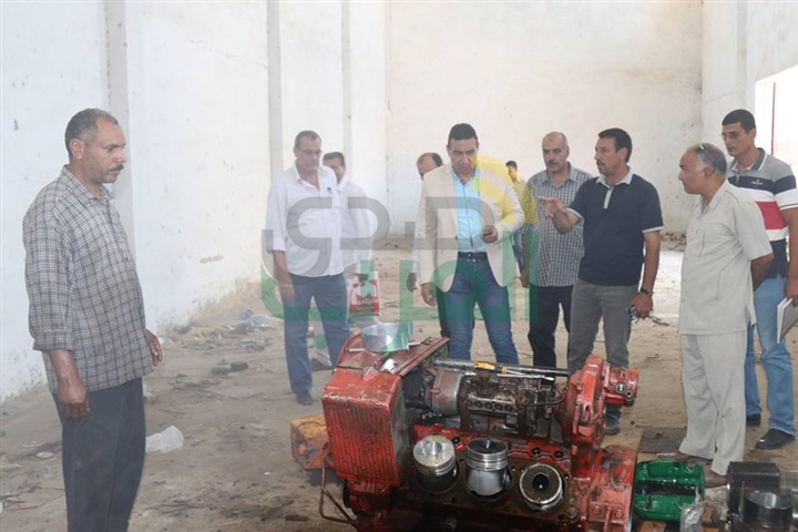 دعم الوحدات المحلية بكفر الشيخ بالمعدات المتهالكة بعد إصلاحها