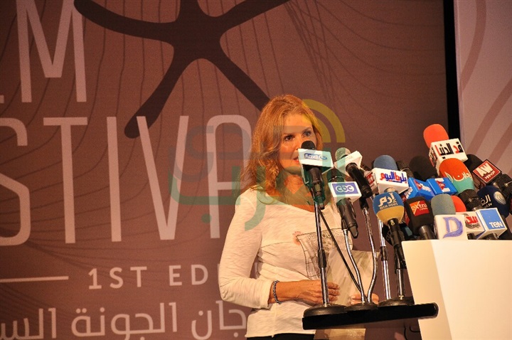 بالصور.. بدء فعاليات المؤتمر الصحفي لمهرجان الجونة السينمائي