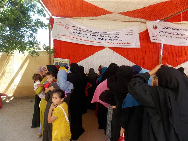 قافلة طبية بكفر الدوار لتقديم العلاج و الكشف بالمجان 