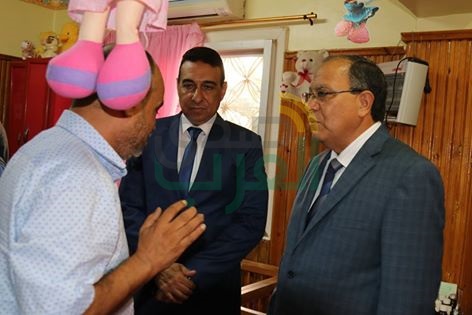 بالصور.. "صالح" و"أبوغنيمة" يتفقدان دار إيواء الأيتام الرضع بكفر الشيخ