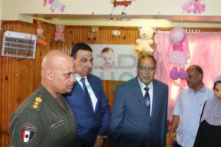 بالصور.. "صالح" و"أبوغنيمة" يتفقدان دار إيواء الأيتام الرضع بكفر الشيخ