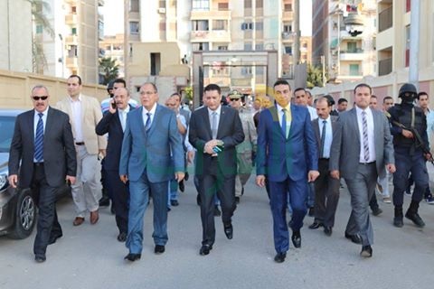 بالصور.. القيادات الأمنية والتنفيذية يشاركون قوات أمن كفر الشيخ إفطارهم