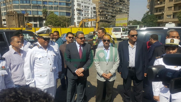 جولة مكوكية لمدير أمن الجيزة لتفقد الحالة الأمنية بالحدائق والمتنزهات العامة 