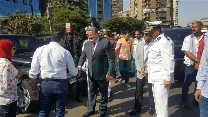 جولة مكوكية لمدير أمن الجيزة لتفقد الحالة الأمنية بالحدائق والمتنزهات العامة 
