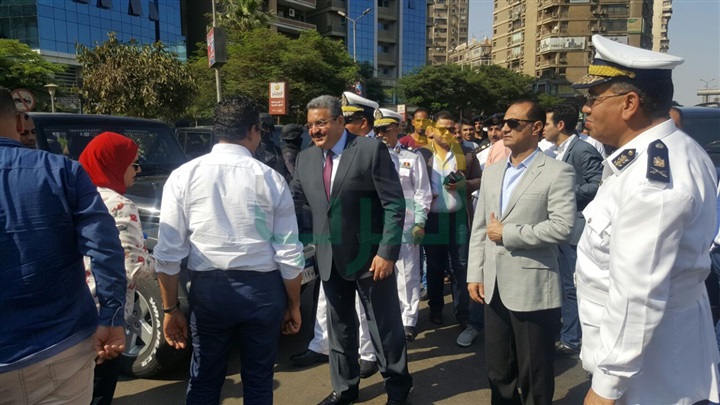جولة مكوكية لمدير أمن الجيزة لتفقد الحالة الأمنية بالحدائق والمتنزهات العامة 