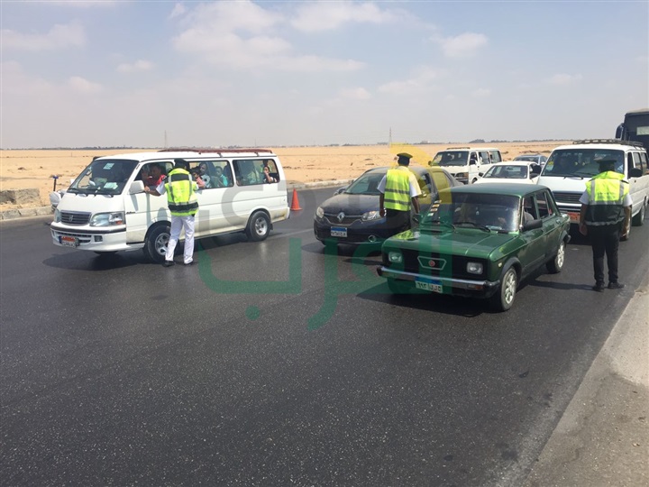 مواصلة الحملات على الطرق لضبط المخالفين لقواعد المرور