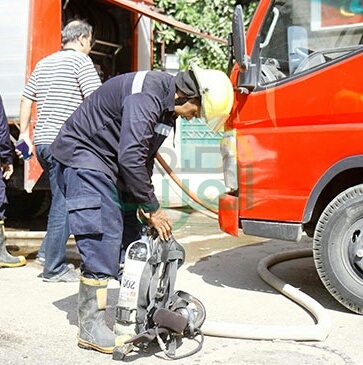 "ماس كهربائي" سبب حريق سوبر ماركت شهير بالدقي