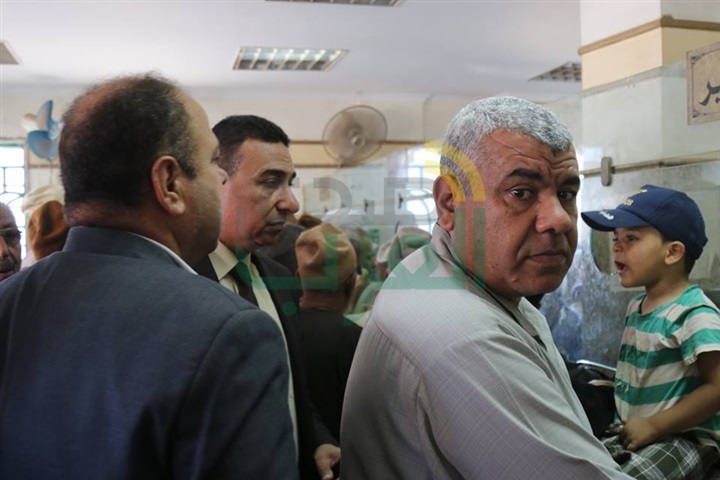 بالصور.. ساحة انتظار وكراسي لخدمة كبار السن بمكتب بريد "مسير" بكفر الشيخ