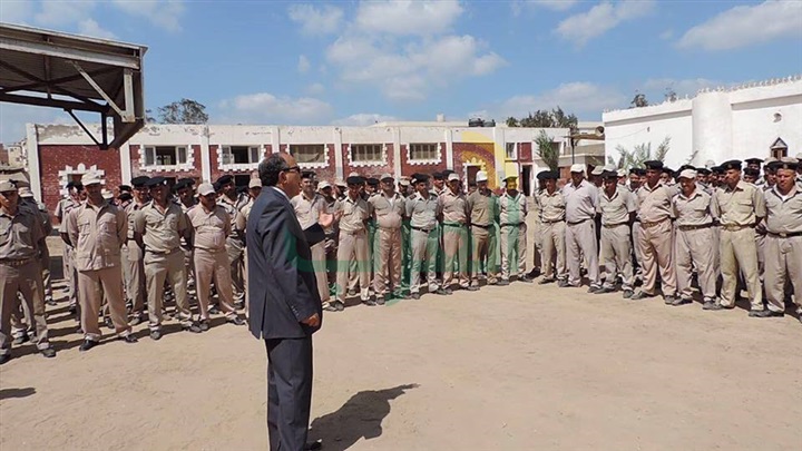 بالصور.. مدير أمن كفر الشيخ يتابع التدريبات العملية لأفراد الشرطة