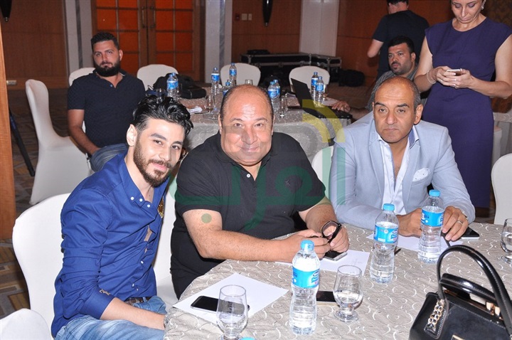 بالصور..بدء المؤتمر الصحفي ل"حكيم" لدعم للسياحة المصرية