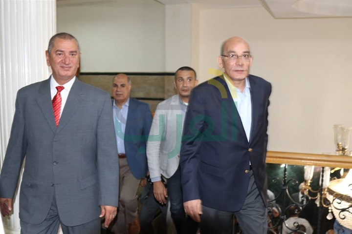 بالصور.. محافظ كفرالشيخ يستقبل وزير الزراعة