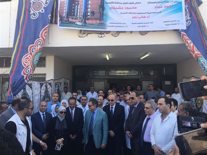 وزير الصحة: رفع قيمة نوبتجيات التمريض ببنها التخصصى للأطفال 