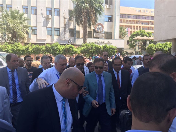 وزير الصحة: رفع قيمة نوبتجيات التمريض ببنها التخصصى للأطفال 