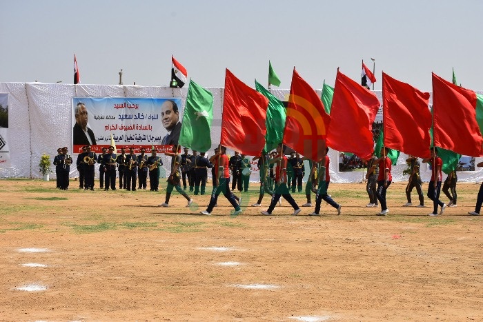بالصور.. محافظ الشرقية يفتتح مهرجان الخيول العربية ببلبيس