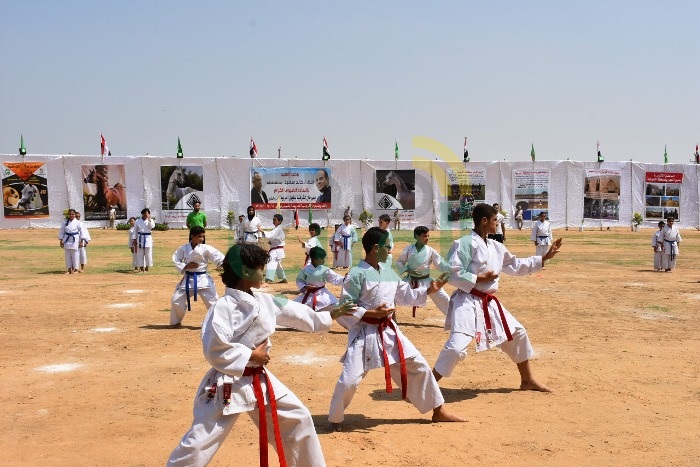 بالصور.. محافظ الشرقية يفتتح مهرجان الخيول العربية ببلبيس