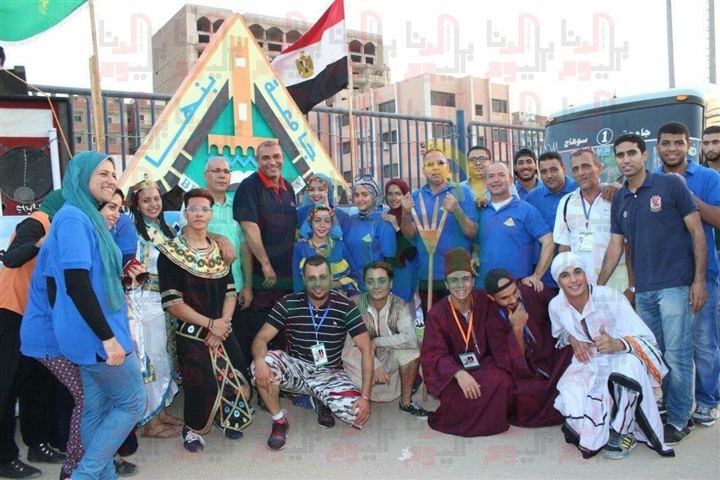 جامعة بنها في أسبوع شباب الجامعات المصريه