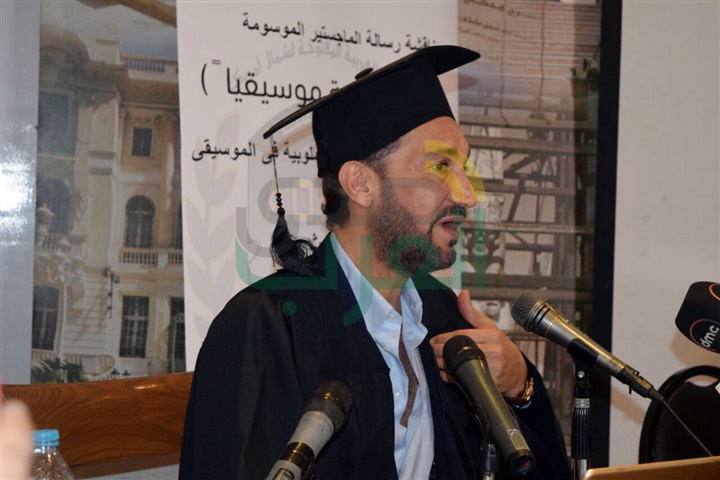 بالصور.. نصير شمة ينال درجة الماجستير في "الأسلوبية موسيقيا"