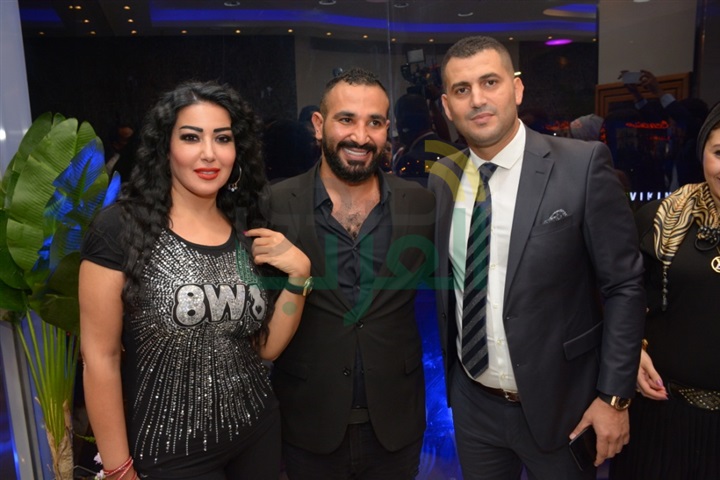 بالصور .. سمية الخشاب وأحمد سعد في احتفالية هشام ربيع بالصور .. سمية الخشاب وأحمد سعد في احتفالية هشام ربيع