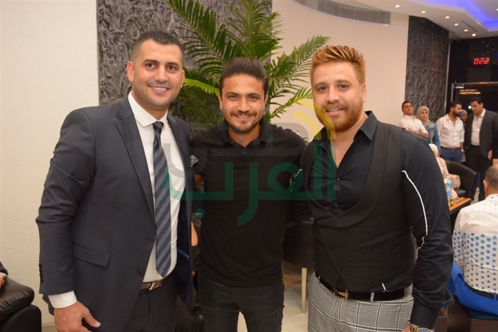 بالصور .. سمية الخشاب وأحمد سعد في احتفالية هشام ربيع بالصور .. سمية الخشاب وأحمد سعد في احتفالية هشام ربيع