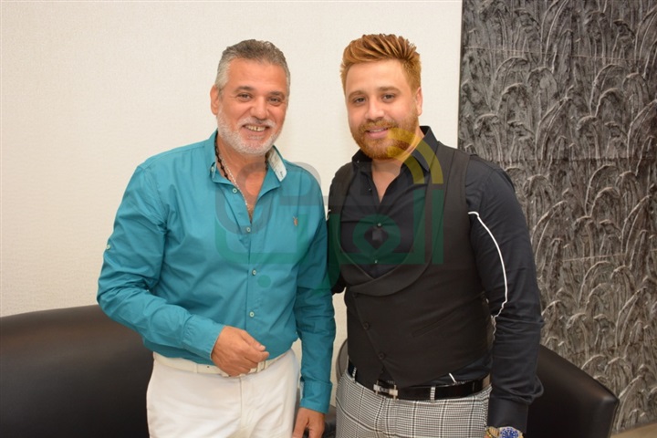 بالصور .. سمية الخشاب وأحمد سعد في احتفالية هشام ربيع بالصور .. سمية الخشاب وأحمد سعد في احتفالية هشام ربيع
