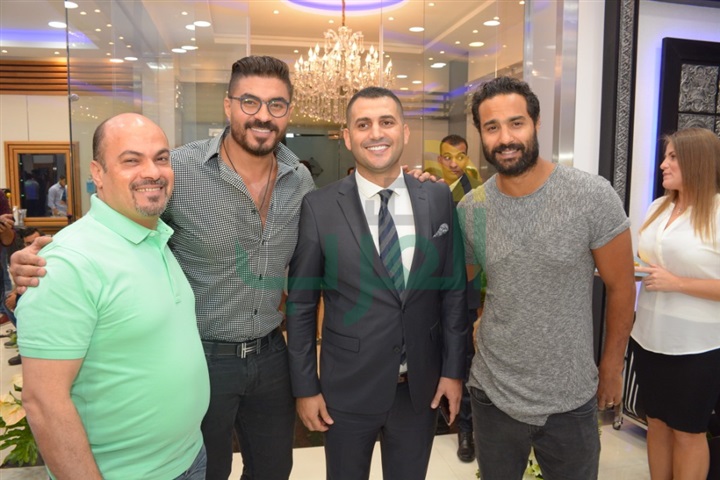 بالصور .. سمية الخشاب وأحمد سعد في احتفالية هشام ربيع بالصور .. سمية الخشاب وأحمد سعد في احتفالية هشام ربيع