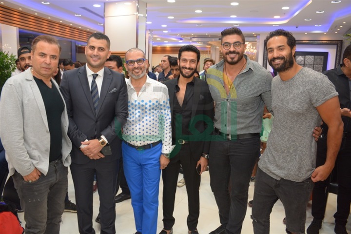 بالصور .. سمية الخشاب وأحمد سعد في احتفالية هشام ربيع بالصور .. سمية الخشاب وأحمد سعد في احتفالية هشام ربيع