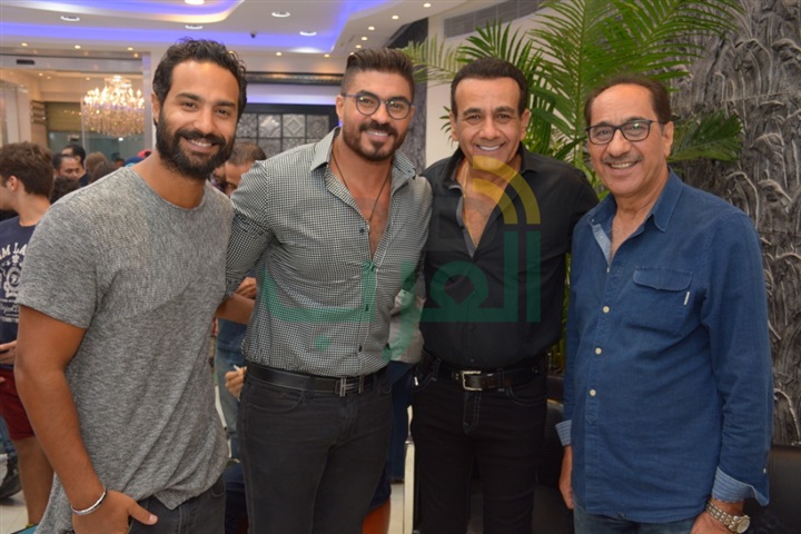 بالصور .. سمية الخشاب وأحمد سعد في احتفالية هشام ربيع بالصور .. سمية الخشاب وأحمد سعد في احتفالية هشام ربيع